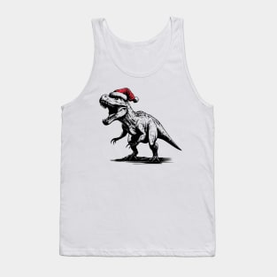 T-Rex Claus | The most dino-mite Santa of all time! Tank Top